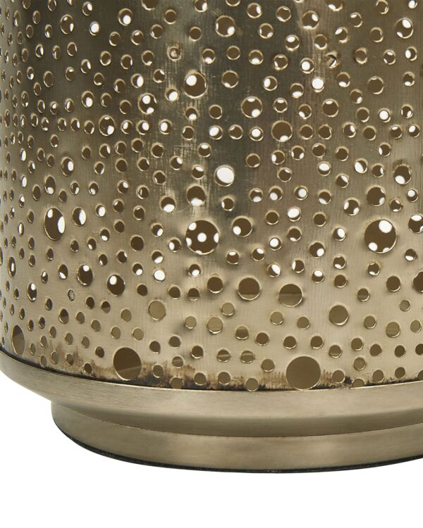 Lantaarn CORFU Metaal 25 cm Goud - Image 3
