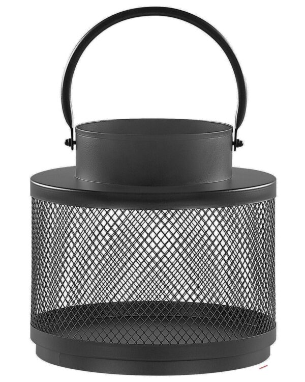 Lantaarn YAMDENA Metaal 19 cm Zwart