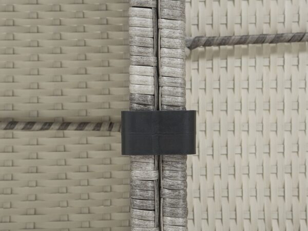 Set van 6 bevestigingsclips voor buiten Zwart - Image 3